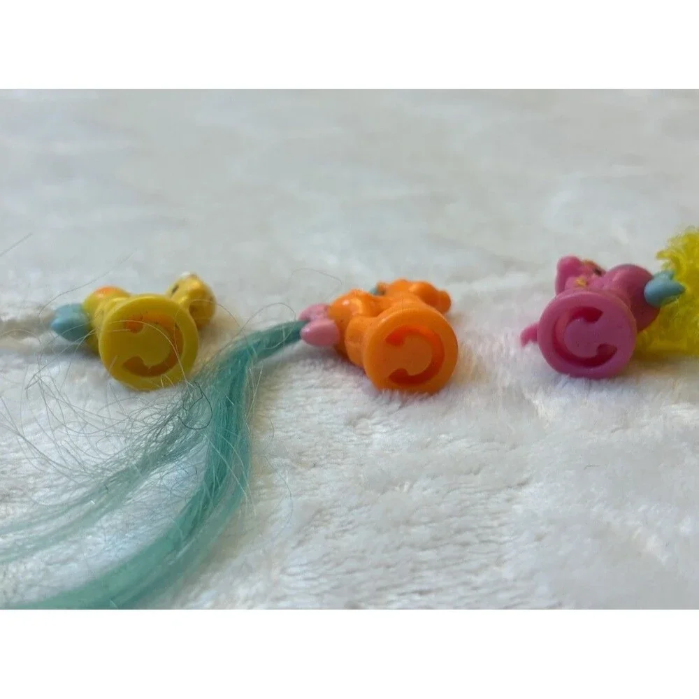 Vintage 1989 My Little Pony Ponytail Petite Ponies Lot Of 3
